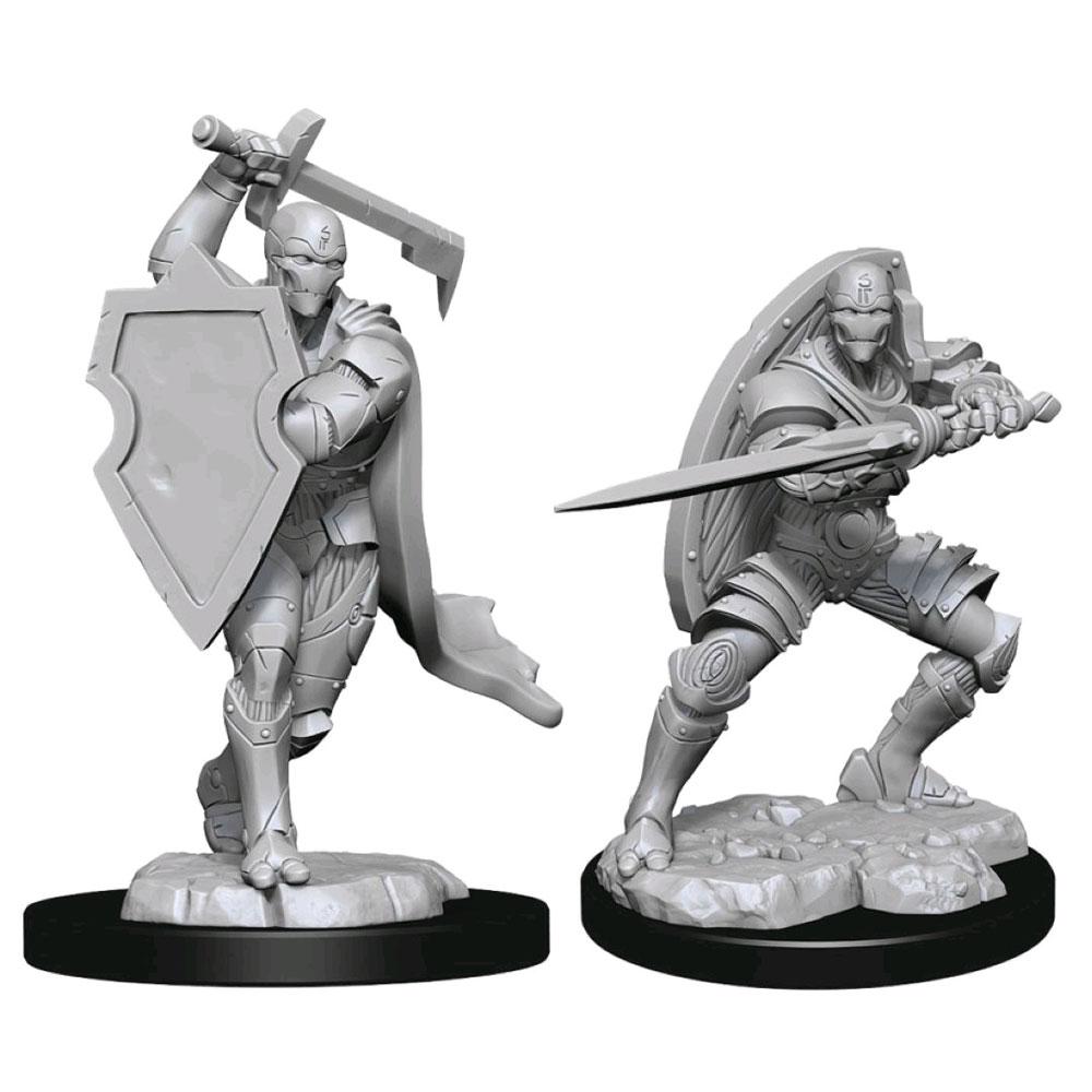 Dungeons & Dragons: Nolzur's Marvelous Unpainted Miniatures - W13 Warforged Fighter Male