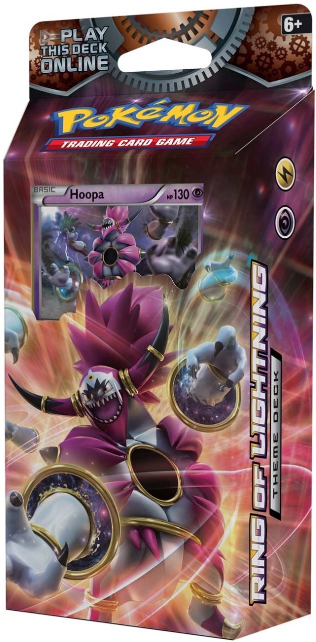 Pokemon XY Steam Siege Ring of Lightning Theme Deck