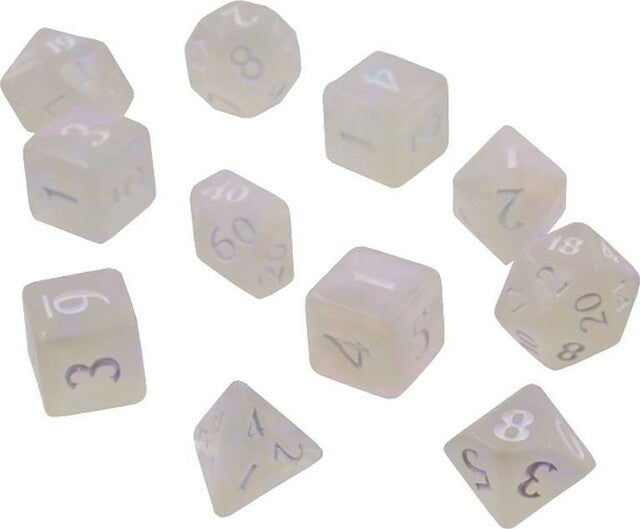 Ultra Pro Eclipse Arctic White 11 Dice Set