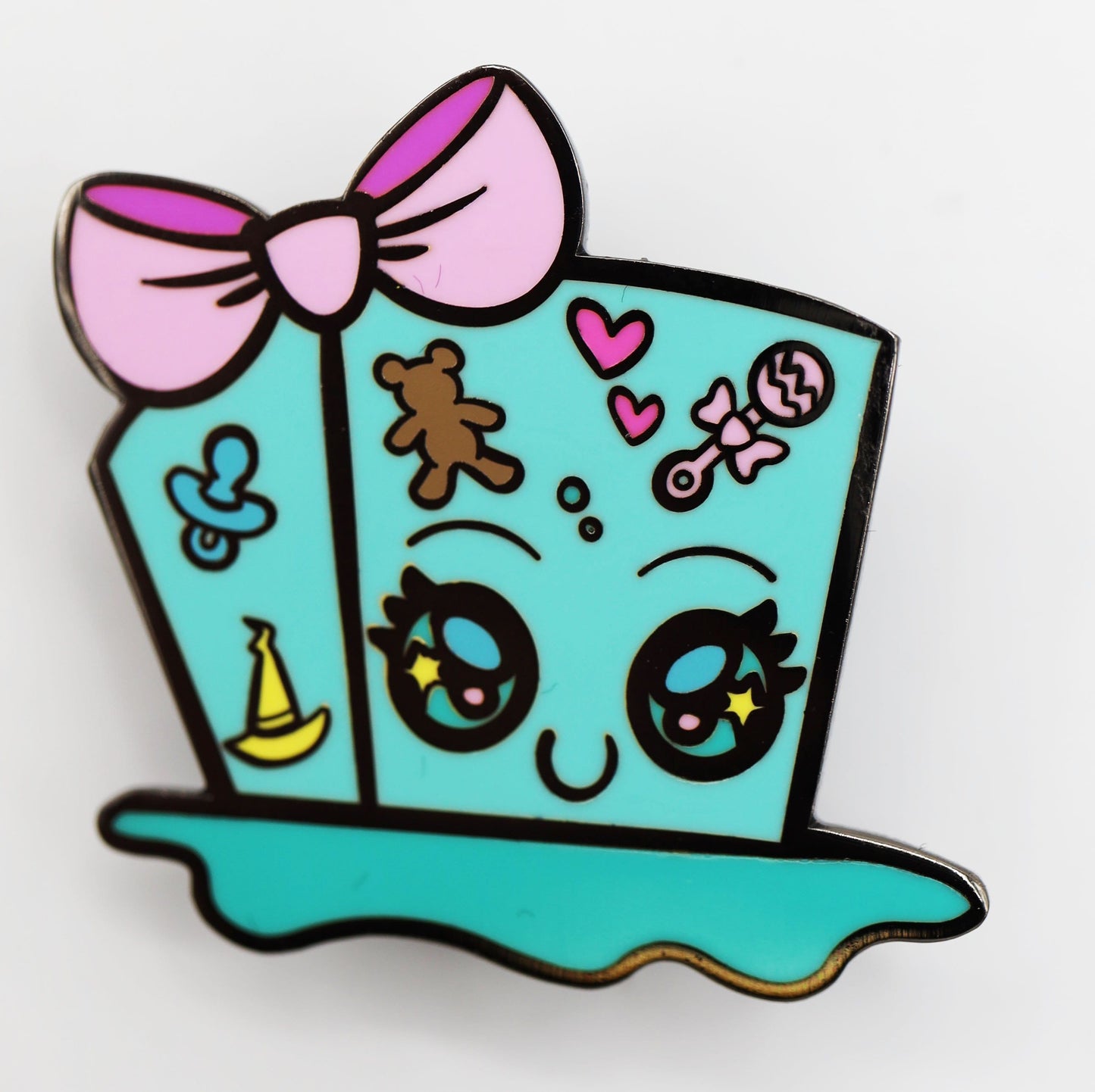 Baby Monster Pin - Gelly Cube