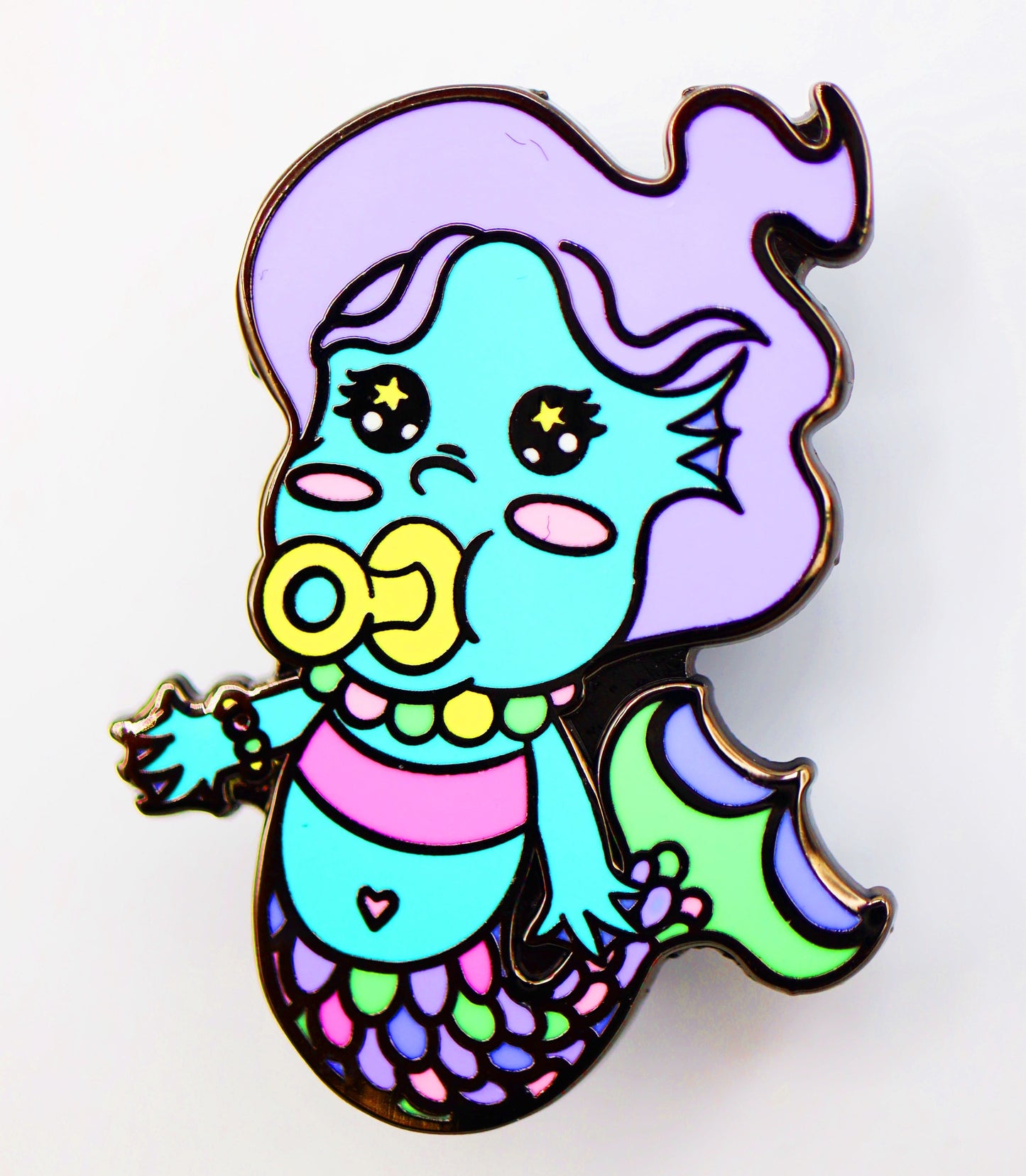 Baby Monster Pin - Merfolk