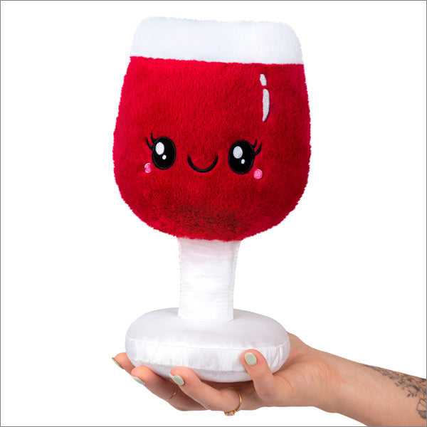 Mini Squishable Boozy Buds Red Wine Glass