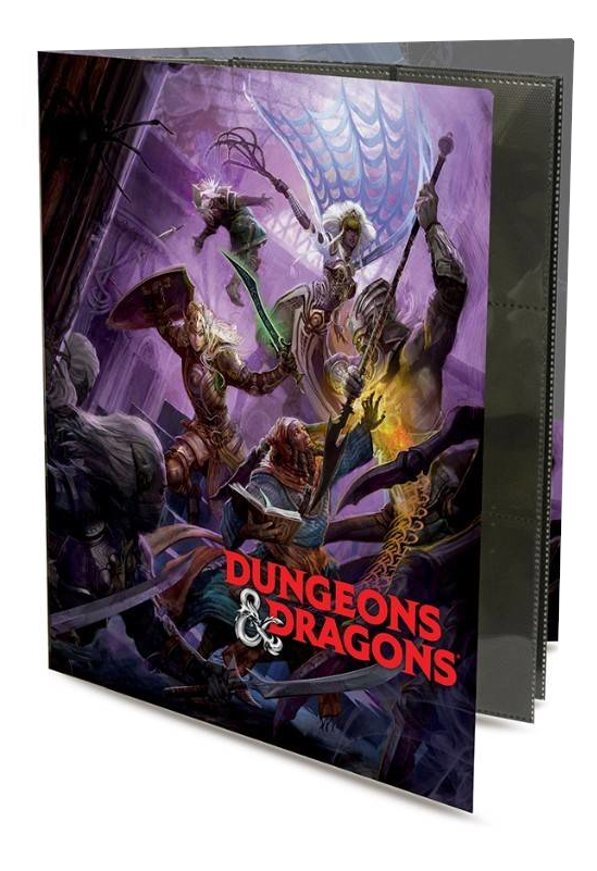 Ultra PRO: 9-Pocket Portfolio - Dungeons & Dragons (Drow Attack)