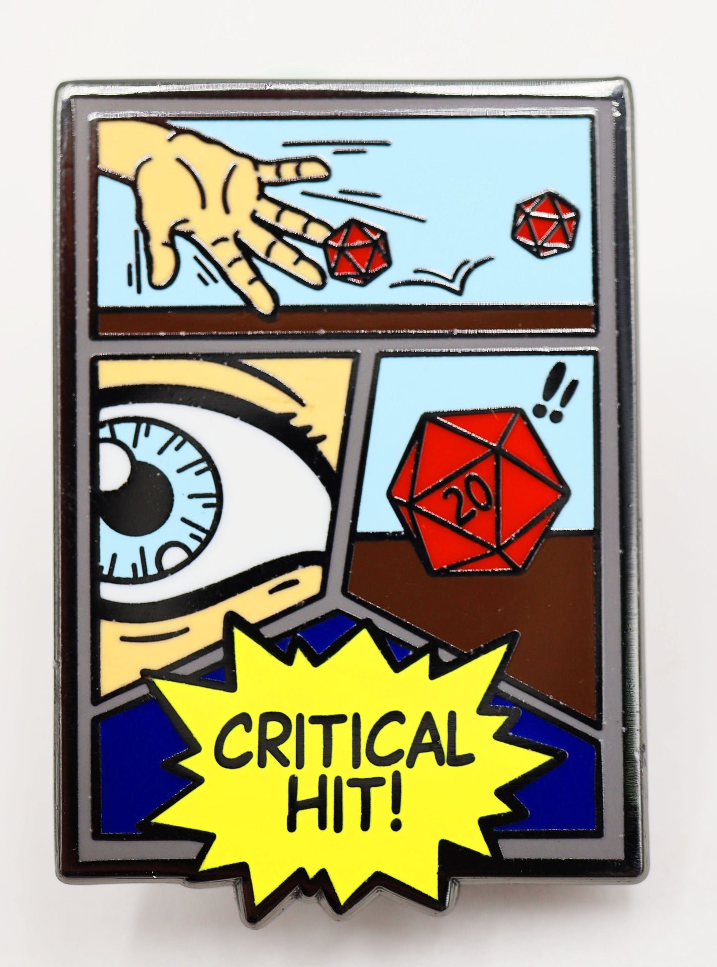 Pin Bazaar: Comic Panel Pin (Awesome Con 2021)
