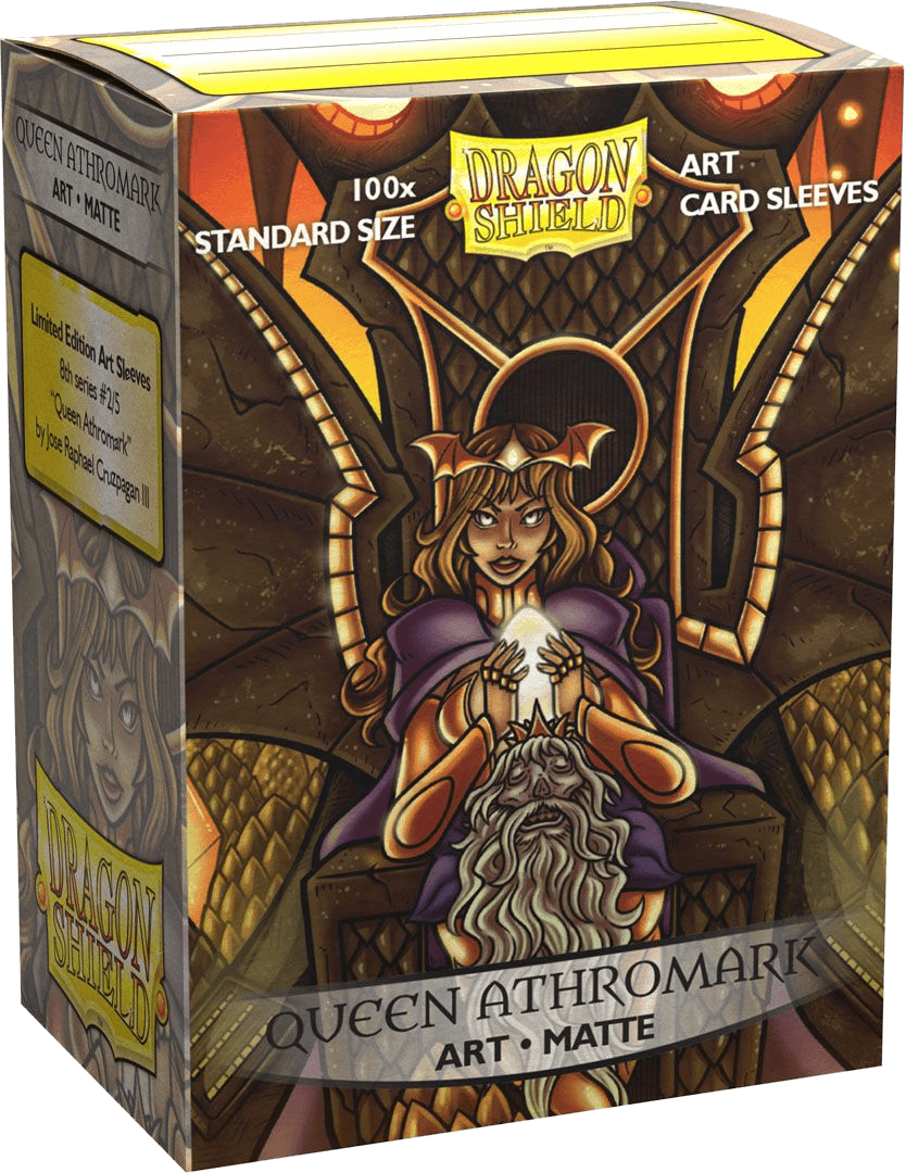 Dragon Shield Sleeves - ‘Queen Athromark‘ Matte Art (100)