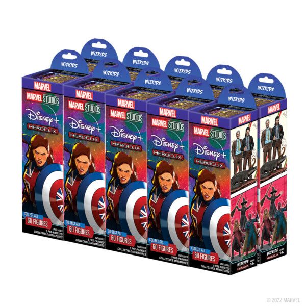HeroClix Marvel Disney Plus Booster Brick
