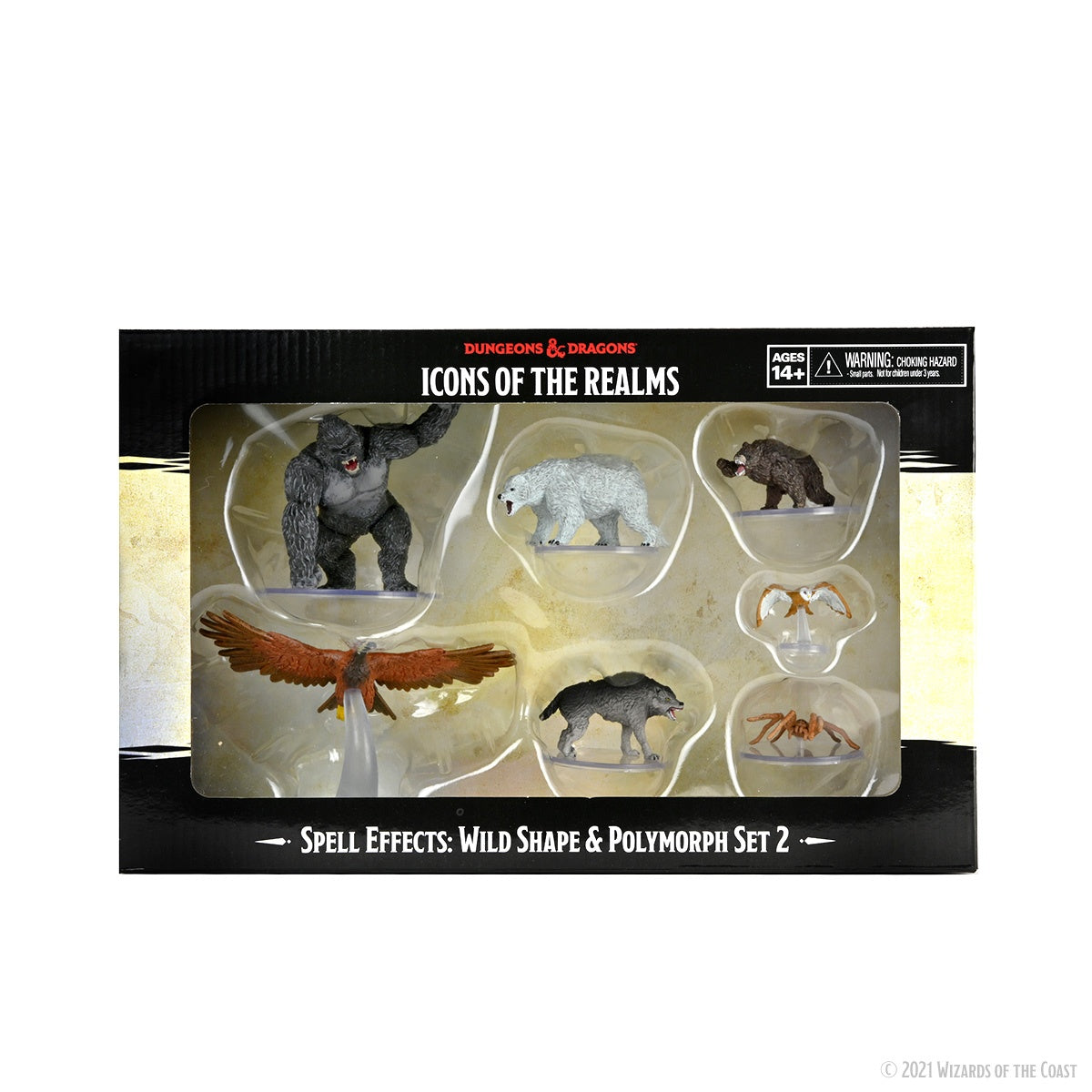 Wizkids Icons of the Realms: Spell Effects: Wild Shape & Polymorph Set 2