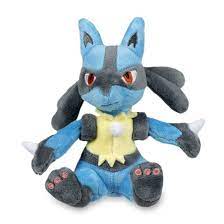 Pokemon Plush - Lucario Sitting