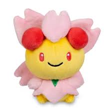 Pokemon Plush - Cherrim (Sunshine Form) Sitting