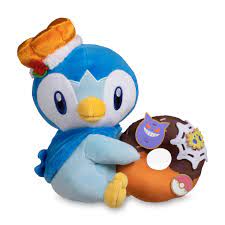 Pumpkin Celebration Pokemon Plush - Piplup