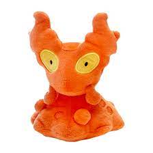 Pokemon Plush - Slugma Sitting