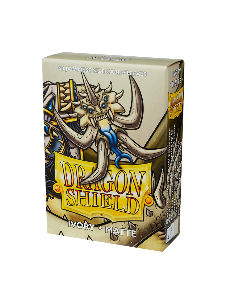 Dragon Shield Sleeves Japanese Size - Ivory Matte (60)