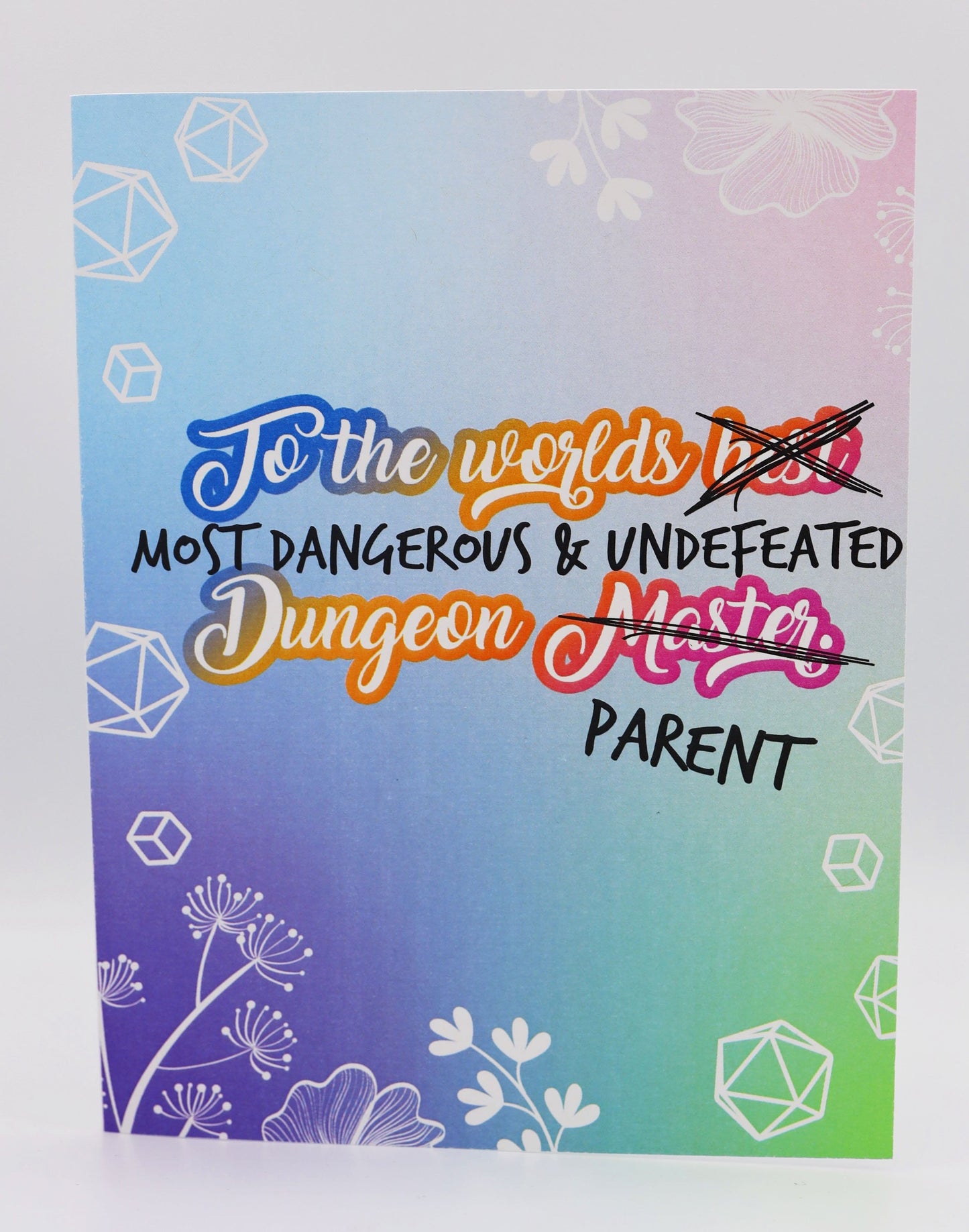 Foam Brain Games Parents Day Card - Dungeon