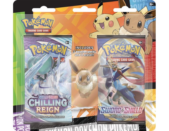 Pokemon Eraser Blister: Back to School 2022