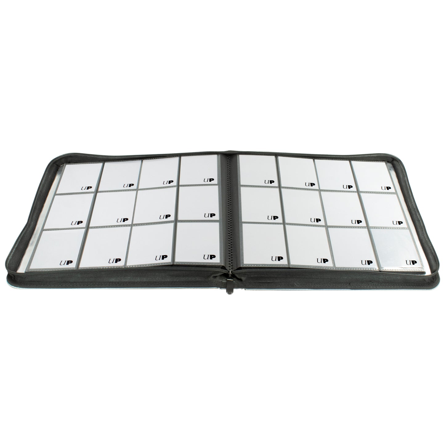 Ultra PRO: 12-Pocket Zippered PRO-Binder (Silver)