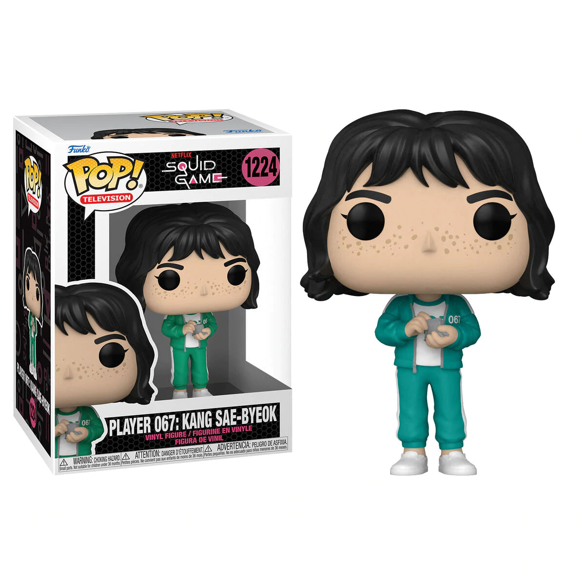 Squid Game: Player 067: Kang Sae-Byeok 1224 POP! Figurine