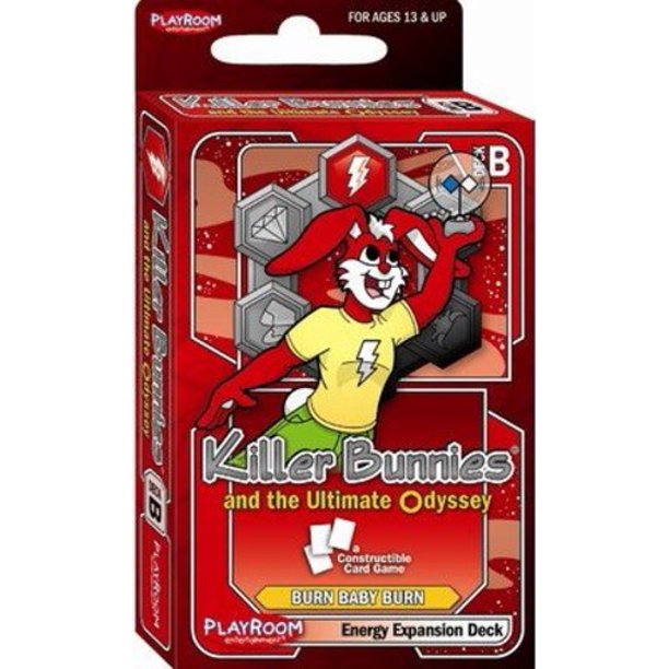 Killer Bunnies and the Ultimate Odyssey: Burn Baby Burn Energy Expansion Deck