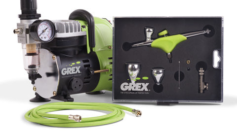 Grex Airbrush Combo Kit - Genesis.XGi