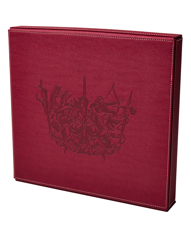 Dragon Shield RPG Player Companion - Blood Red
