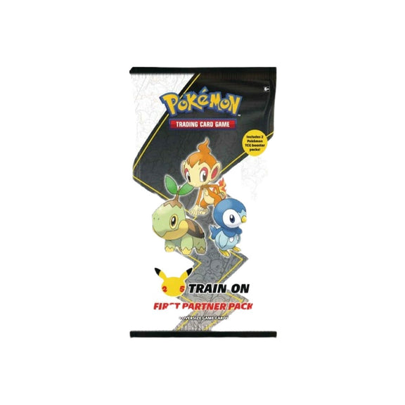 Pokemon 25th Anniversary Train On First Partner Pack - Sinnoh