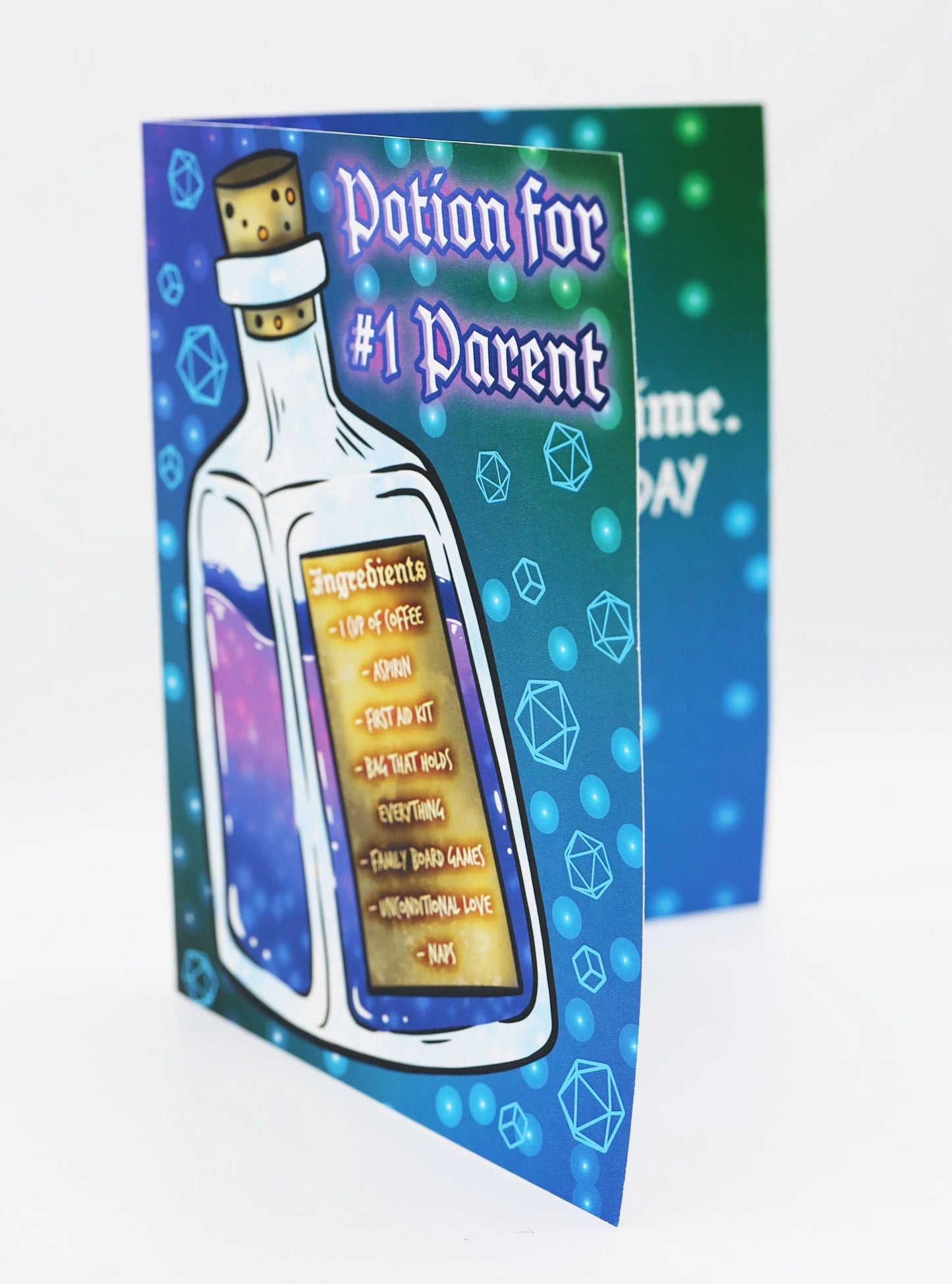 Foam Brain Games Parents Day Card - Potion