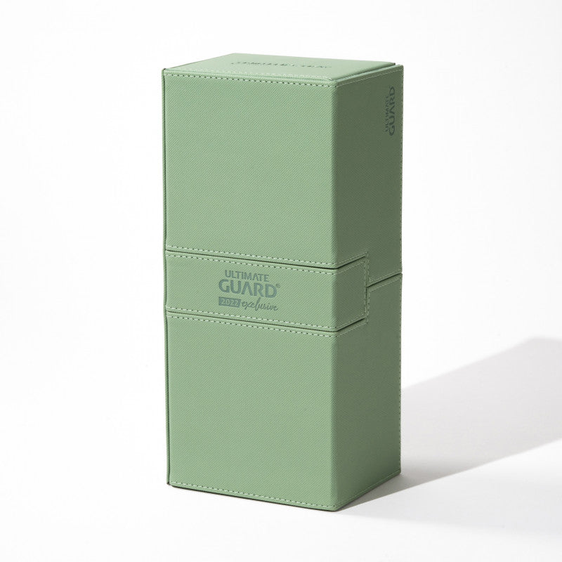 Ultimate Guard Twin Flip N Tray Deck Box - 2022 Exclusive Pastel Green (266+)