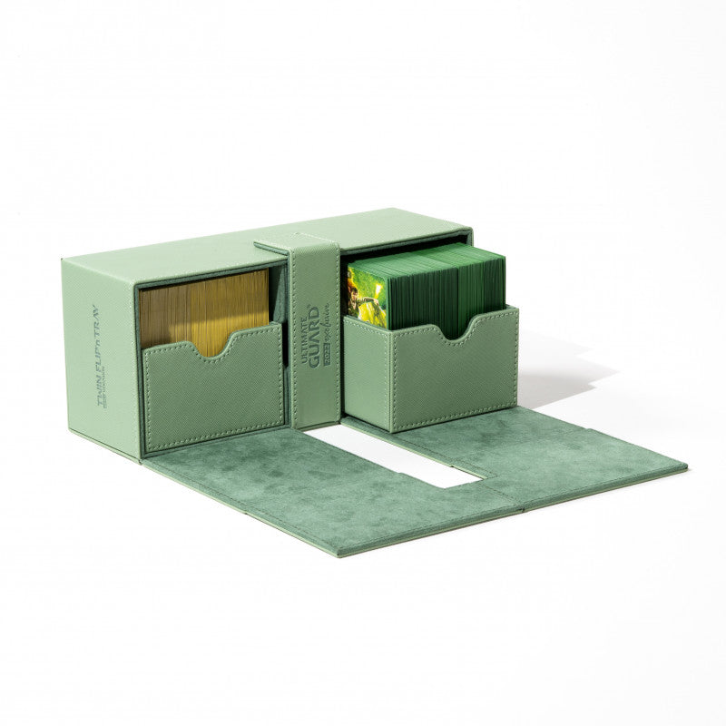 Ultimate Guard Twin Flip N Tray Deck Box - 2022 Exclusive Pastel Green (266+)