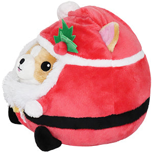 Squishable Undercover Corgi in Santa