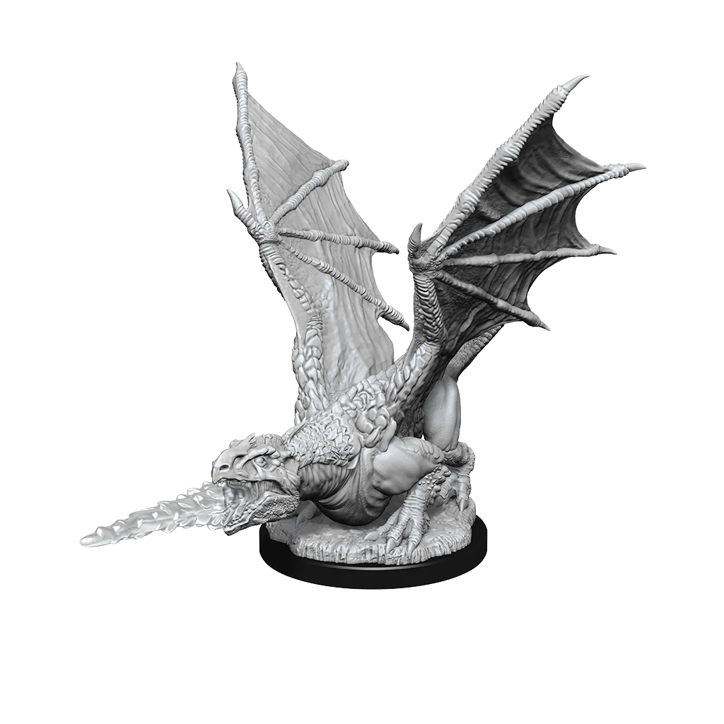 Wizkids Nolzur's Marvelous Miniatures: White Dragon Wyrmling