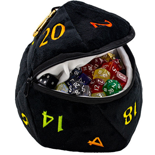Ultra PRO: Dice Bag - Plush D20 (Rainbow)