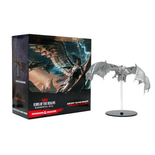 Wizkids Icons of the Realms: Elemental Evil Ancient Silver Dragon